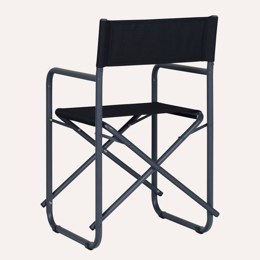 Linho Preto + Estrutura Grafite