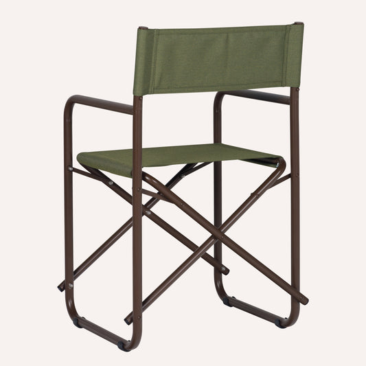 Linho Verde + Estrutura Marrom