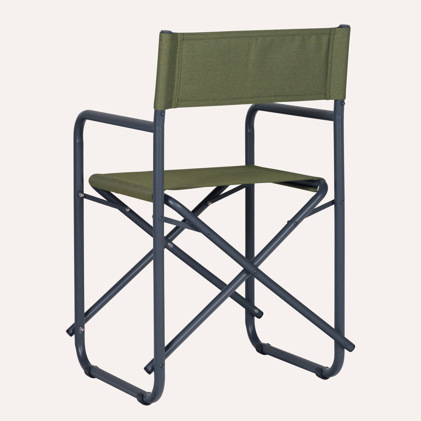 Linho Verde + Estrutura Grafite