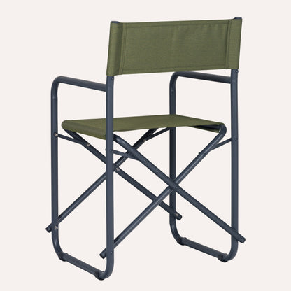 Linho Verde + Estrutura Grafite