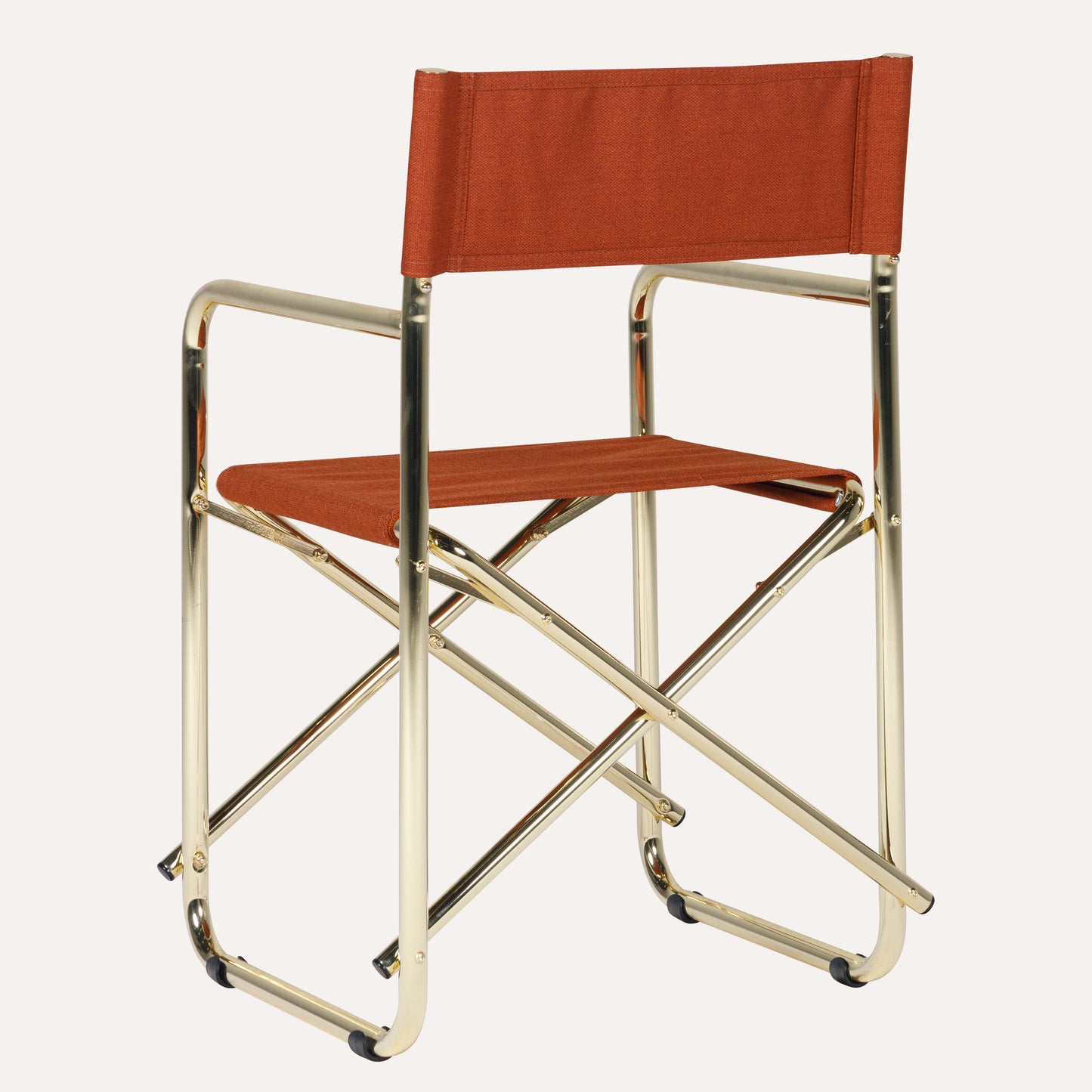 Linho Vermelho + Estrutura Dourada