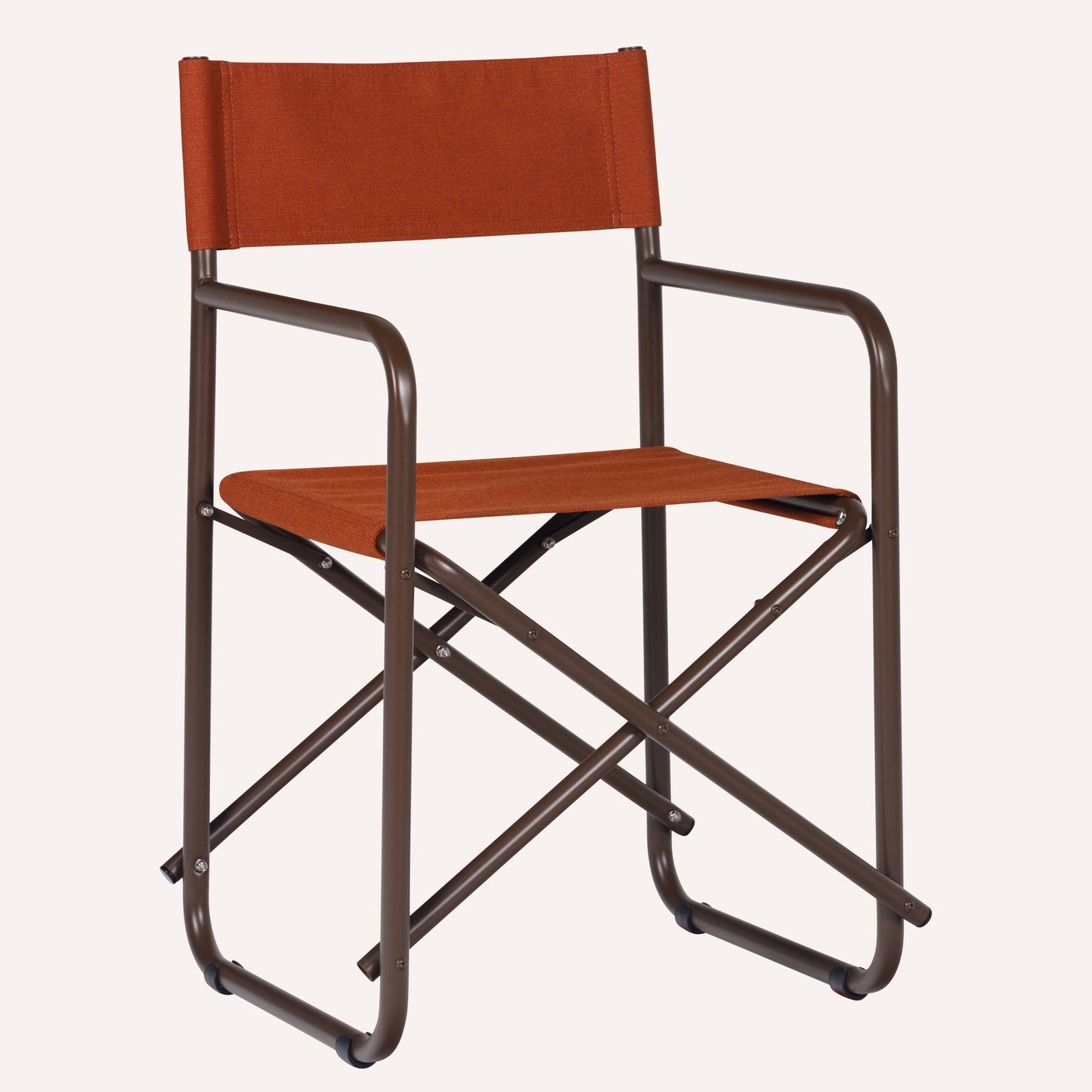 Linho Vermelho + Estrutura Marrom