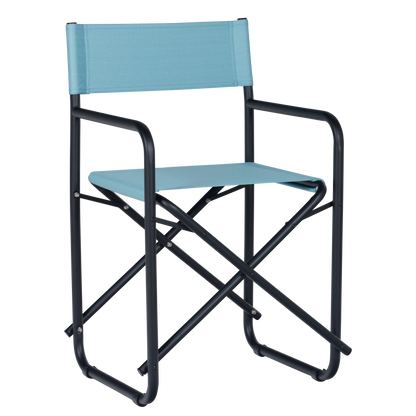 Linho Azul Claro + Estrutura Preta