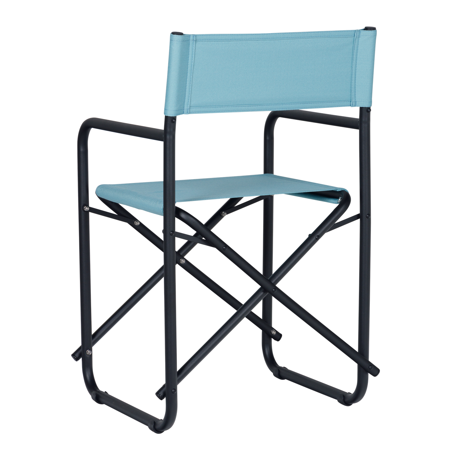 Linho Azul Claro + Estrutura Preta