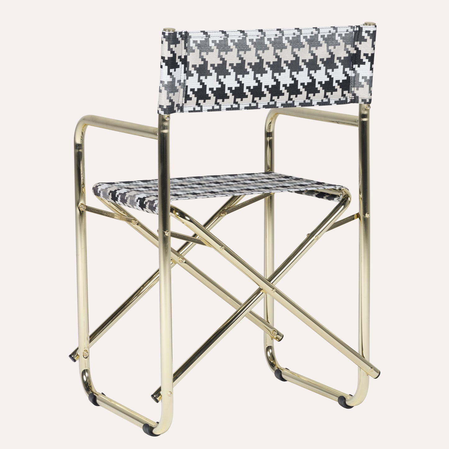 Geométrico  Pixel PB + Estrutura Dourada