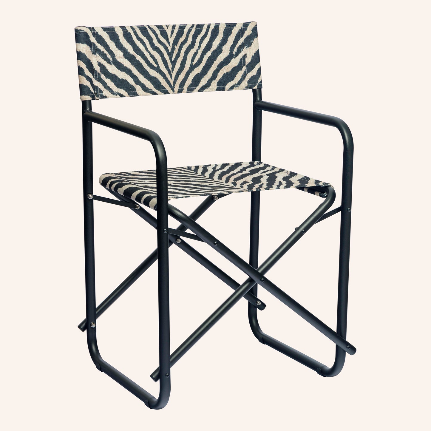 Animal Print Zebra + Estrutura Preta