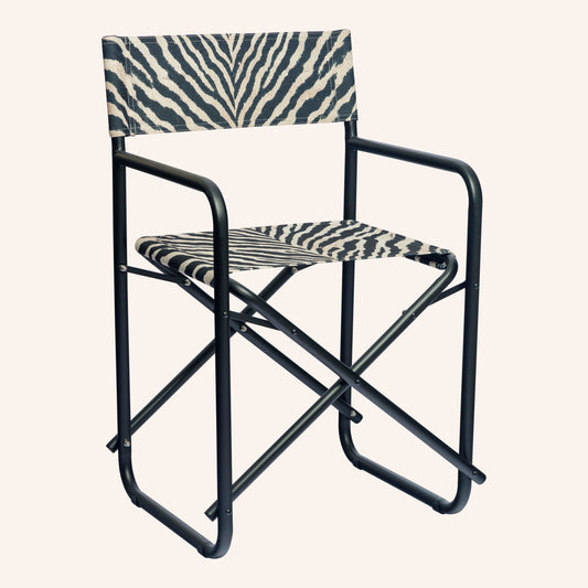 Animal Print Zebra + Estrutura Preta