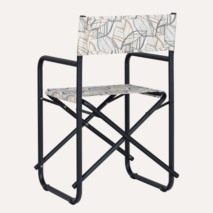 Folhagem Tropical Neutra + Estrutura Preta