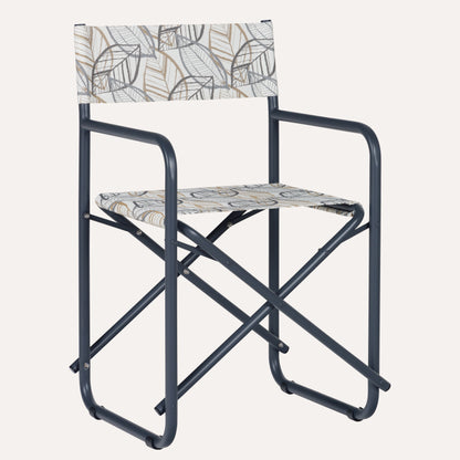 Folhagem Tropical Neutro + Estrutura Grafite