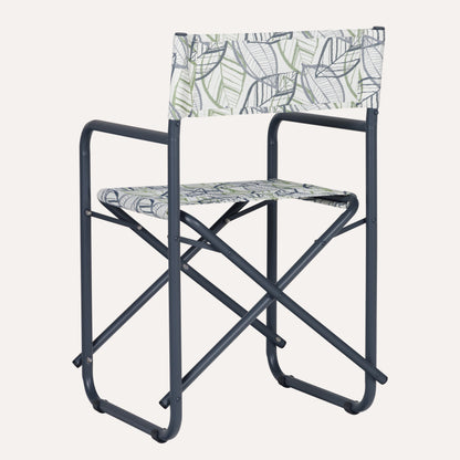 Folhagem Tropical Neutro + Estrutura Grafite