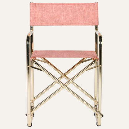 Tramado Rosa + Estrutura Dourada