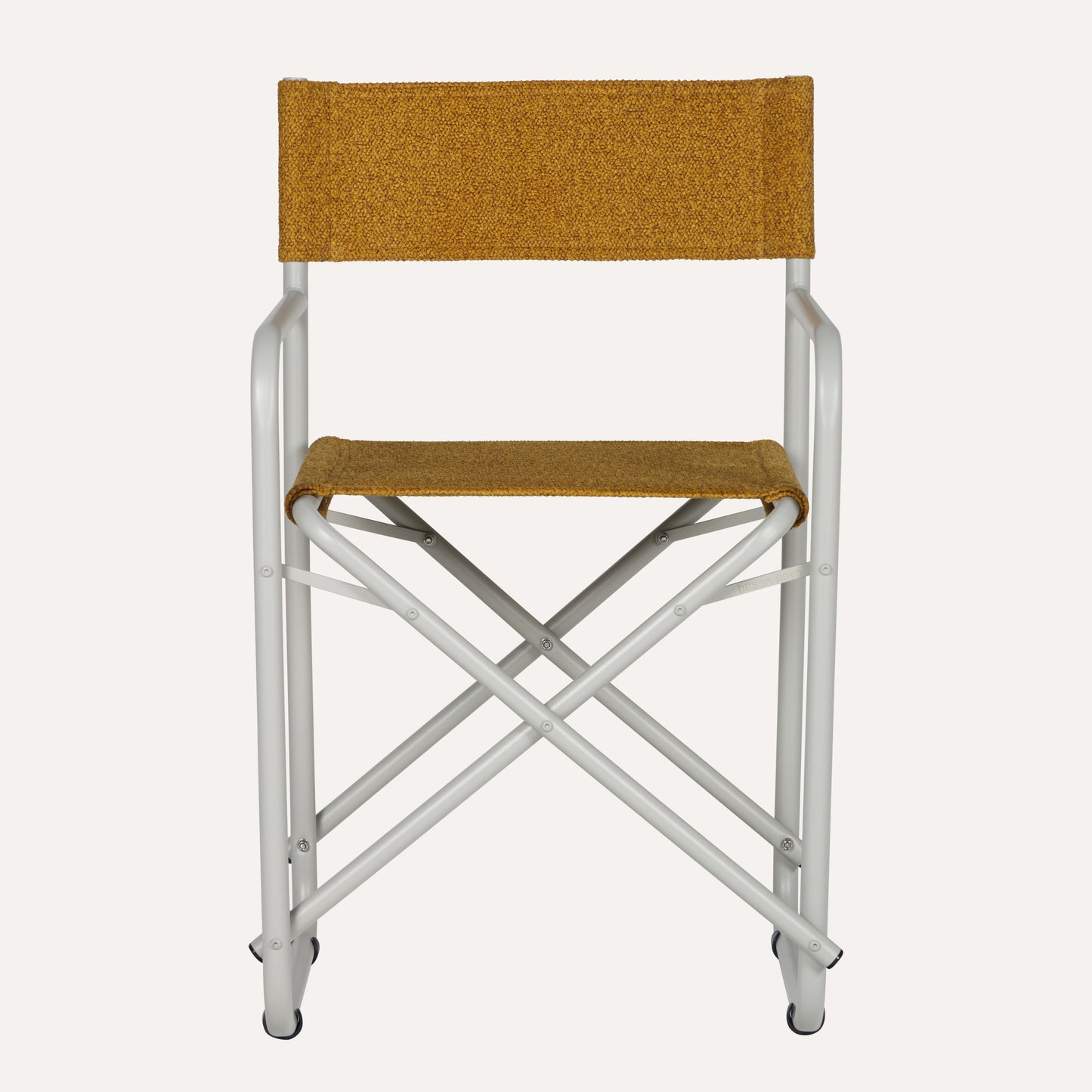 Veludo Amarelo + Estrutura Areia