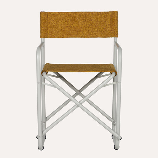 Veludo Amarelo + Estrutura Areia