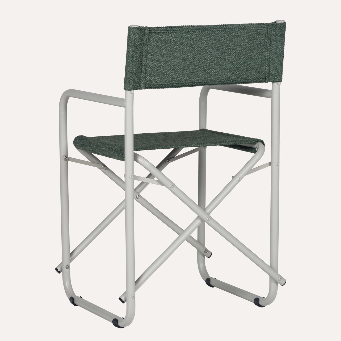 Veludo Verde + Estrutura Areia