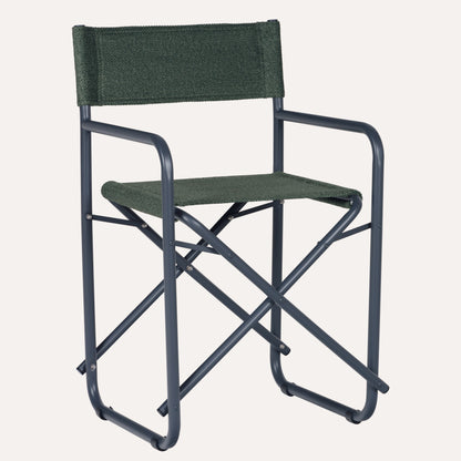 Veludo Texturizado Verde + Estrutura Grafite