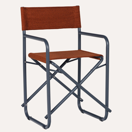 Veludo Texturizado Vermelho + Estrutura Grafite