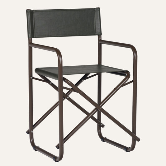 Couro Ecológico Verde + Estrutura Marrom