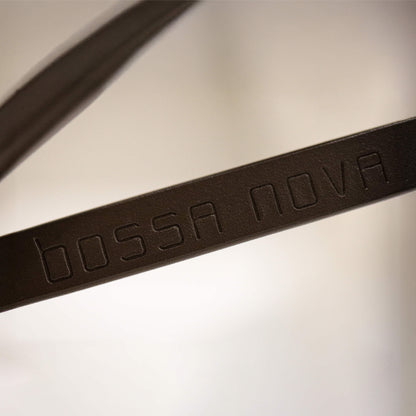 Linho Azul Escuro + Estrutura Marrom