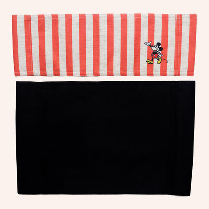 Conjunto Bossa Nova - Mickey Retro Listras
